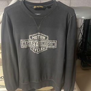 Hd grey sweat with studs